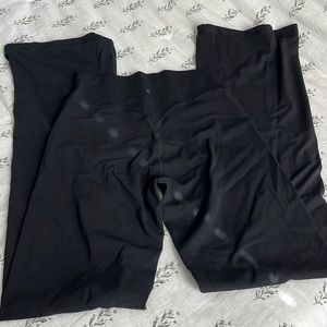 Black Vitality LONG flare leggings Cloud